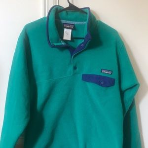 Synchilla green and blues sz. small